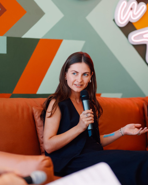 EmpowerHer event panel discussion in Belgrade