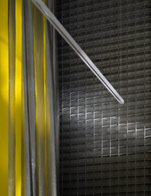 Close view of Act.now Sport Studio sports interior textures and lighting