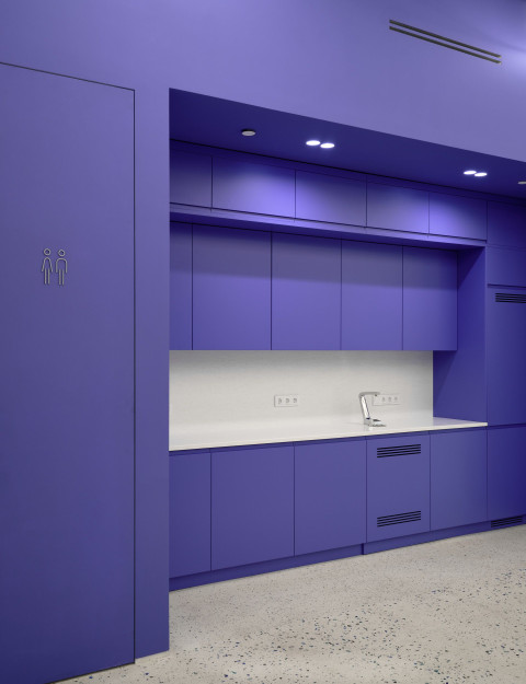 Material detail in BIG Laboratory interior